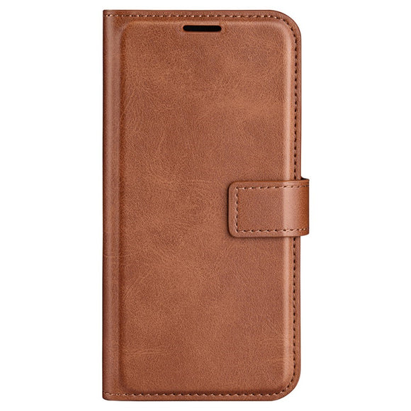 EIDERWOOD OnePlus Nord CE4 Lite (5G) Læder Cover m. Kortholder & Magnetisk Luk - Lysebrun