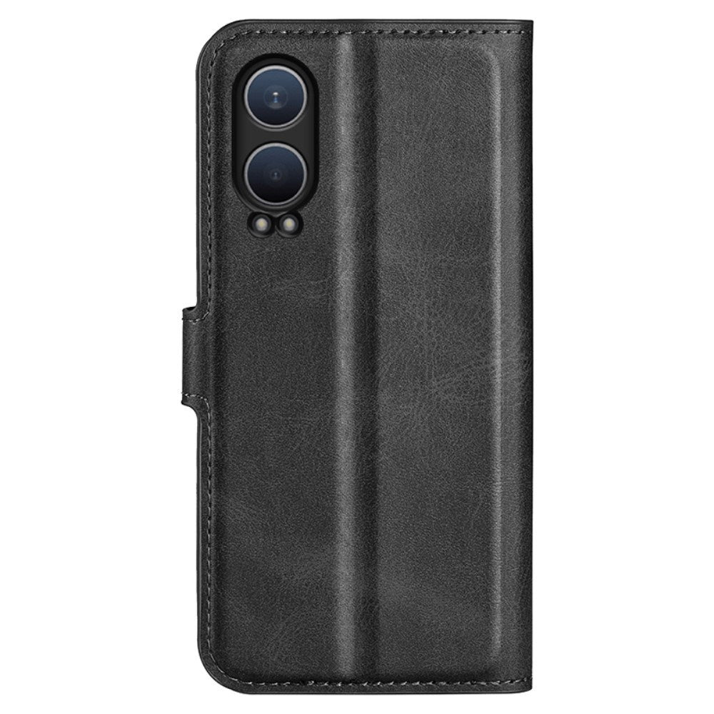 EIDERWOOD OnePlus Nord CE4 Lite (5G) Læder Cover m. Kortholder & Magnetisk Luk - Sort