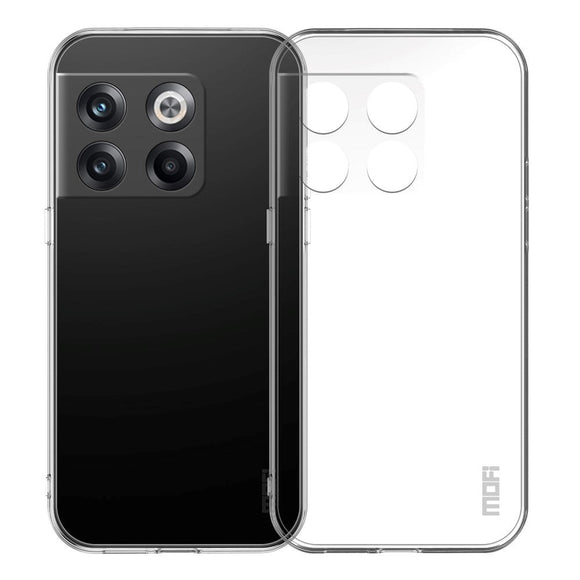 OnePlus 10T MOFI Fleksibelt Plastik Cover - Gennemsigtig