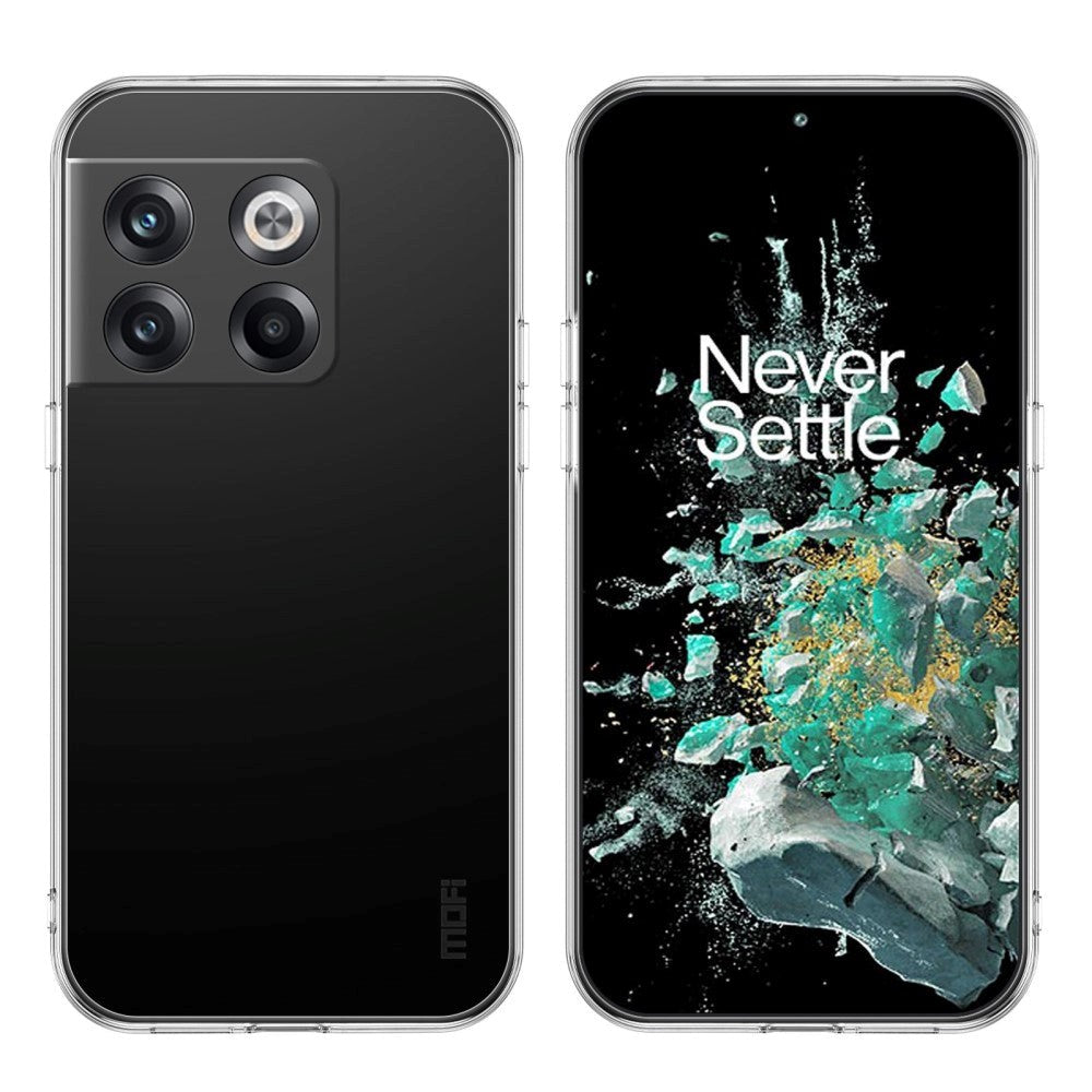 OnePlus 10T MOFI Fleksibelt Plastik Cover - Gennemsigtig