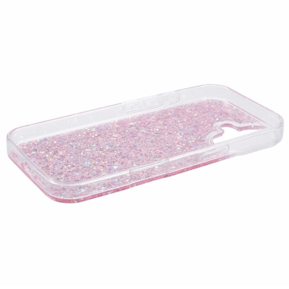 EIDERWOOD iPhone 16 Glitter Cover - Lyserød