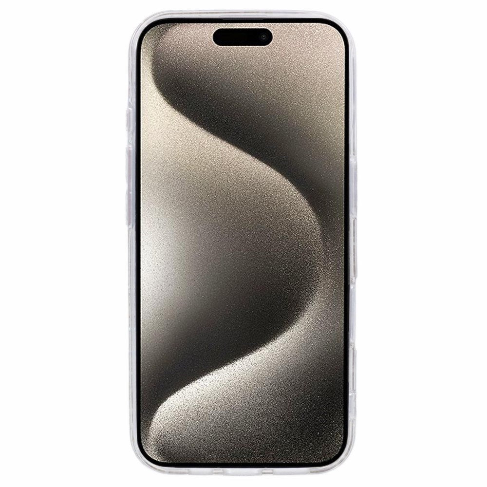 EIDERWOOD iPhone 16 Glitter Cover - Sølv