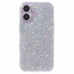 EIDERWOOD iPhone 16 Glitter Cover - Sølv