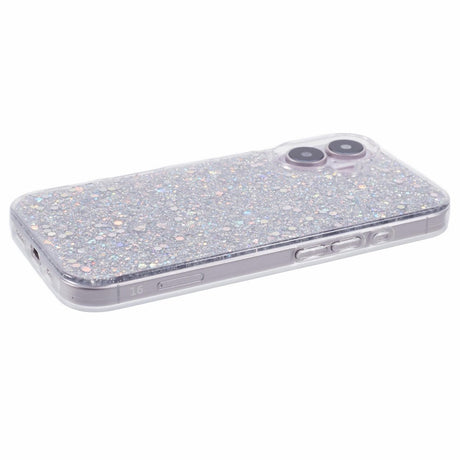 EIDERWOOD iPhone 16 Glitter Cover - Sølv