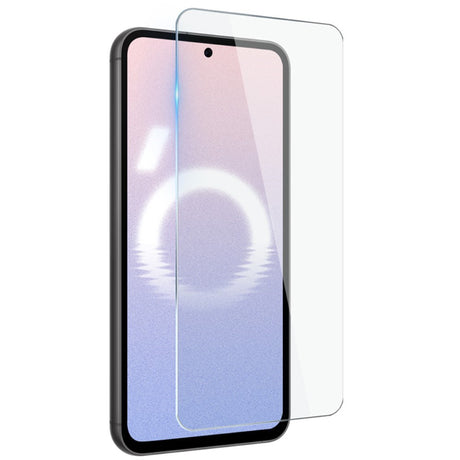 Samsung Galaxy S24 FE 2-i-1 Hærdet Glas Skærmbeskyttelse og Fleksibelt Plast Cover - Gennemsigtig