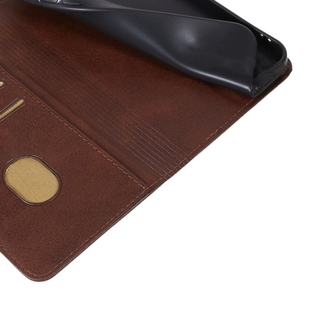 EIDERWOOD OnePlus Nord 4 Kunstlæder Flip Cover m. Kortholder & Ståfunktion - Brun
