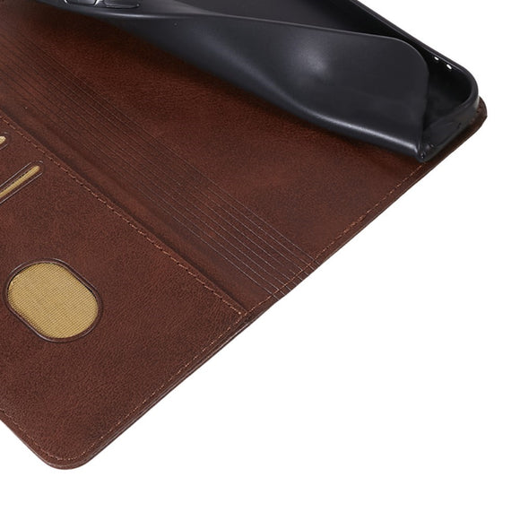 EIDERWOOD OnePlus Nord 4 Kunstlæder Flip Cover m. Kortholder & Ståfunktion - Brun