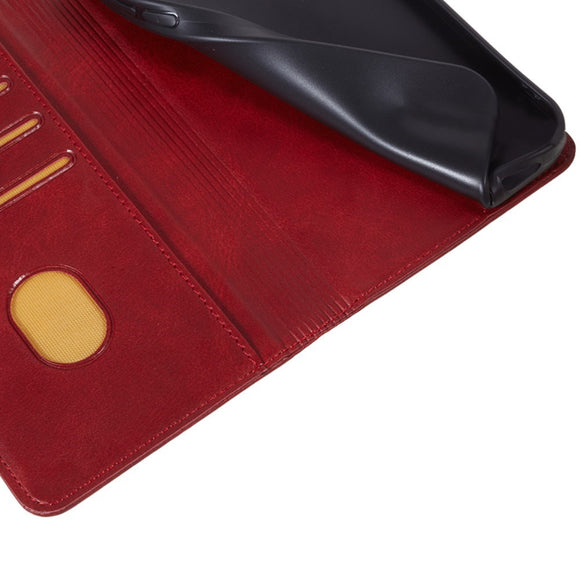 EIDERWOOD OnePlus Nord 4 Kunstlæder Flip Cover m. Kortholder & Ståfunktion - Rød