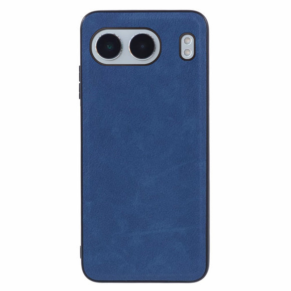 EIDERWOOD OnePlus Nord 4 Læderbelagt Plastik Cover - Blå