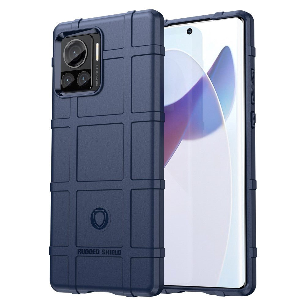Motorola Edge 30 Ultra Rugged Shield Series Håndværker Cover Blå