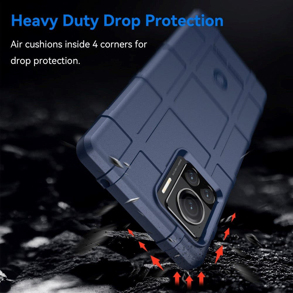 Motorola Edge 30 Ultra Rugged Shield Series Håndværker Cover Blå