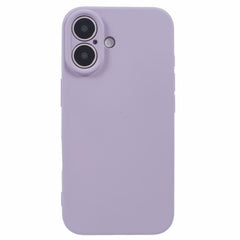 EIDERWOOD iPhone 16 Mat Fleksibel Plastik Cover - Lilla