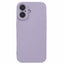 EIDERWOOD iPhone 16 Mat Fleksibel Plastik Cover - Lilla