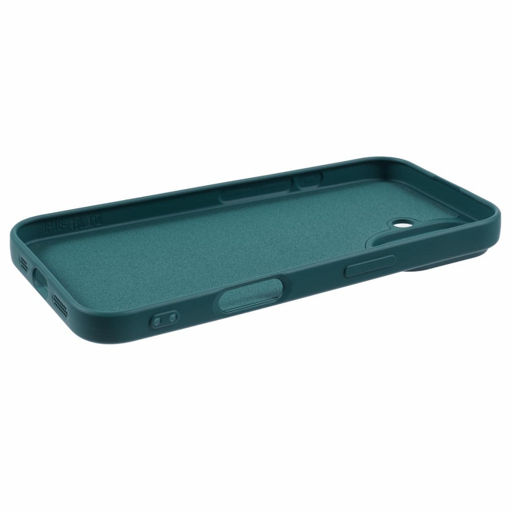 EIDERWOOD iPhone 16 Mat Fleksibel Plastik Cover - Mørkegrøn