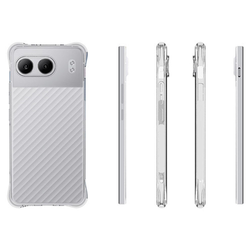 EIDERWOOD OnePlus Nord 4 Fleksibel Plastik Cover - Gennemsigtig