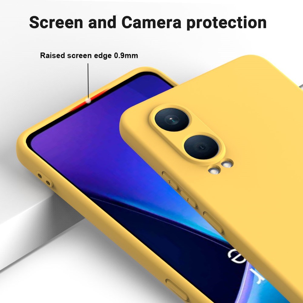 EIDERWOOD OnePlus Nord CE4 Lite (5G) Liquid Silikone Cover m. Strop - Gul