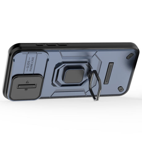 EIDERWOOD iPhone 16 Pro Max Håndværker Cover m. Magnetisk Kickstand & Cam Slider - Grå