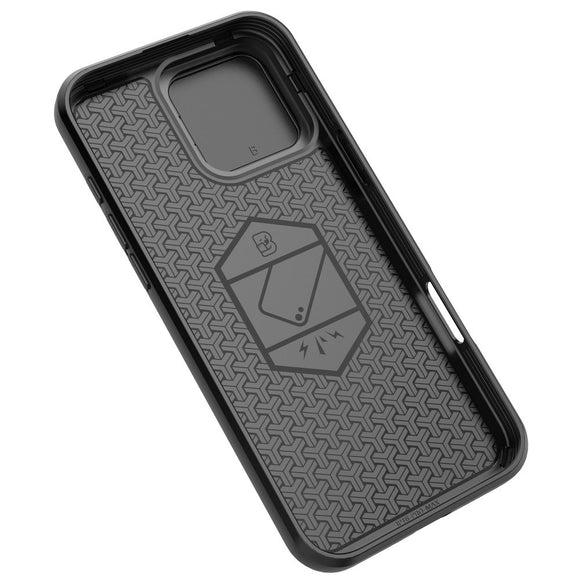 EIDERWOOD iPhone 16 Pro Max Håndværker Cover m. Magnetisk Kickstand & Cam Slider - Blå