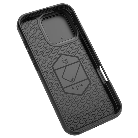 EIDERWOOD iPhone 16 Pro Håndværker Cover m. Magnetisk Kickstand & Cam Slider - Blå