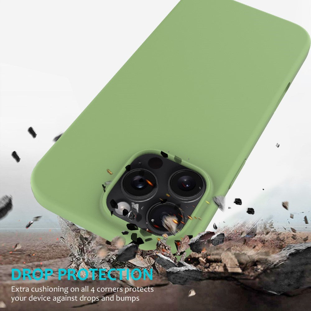 EIDERWOOD iPhone 16 Pro Max Foret Silikone Cover - Grøn