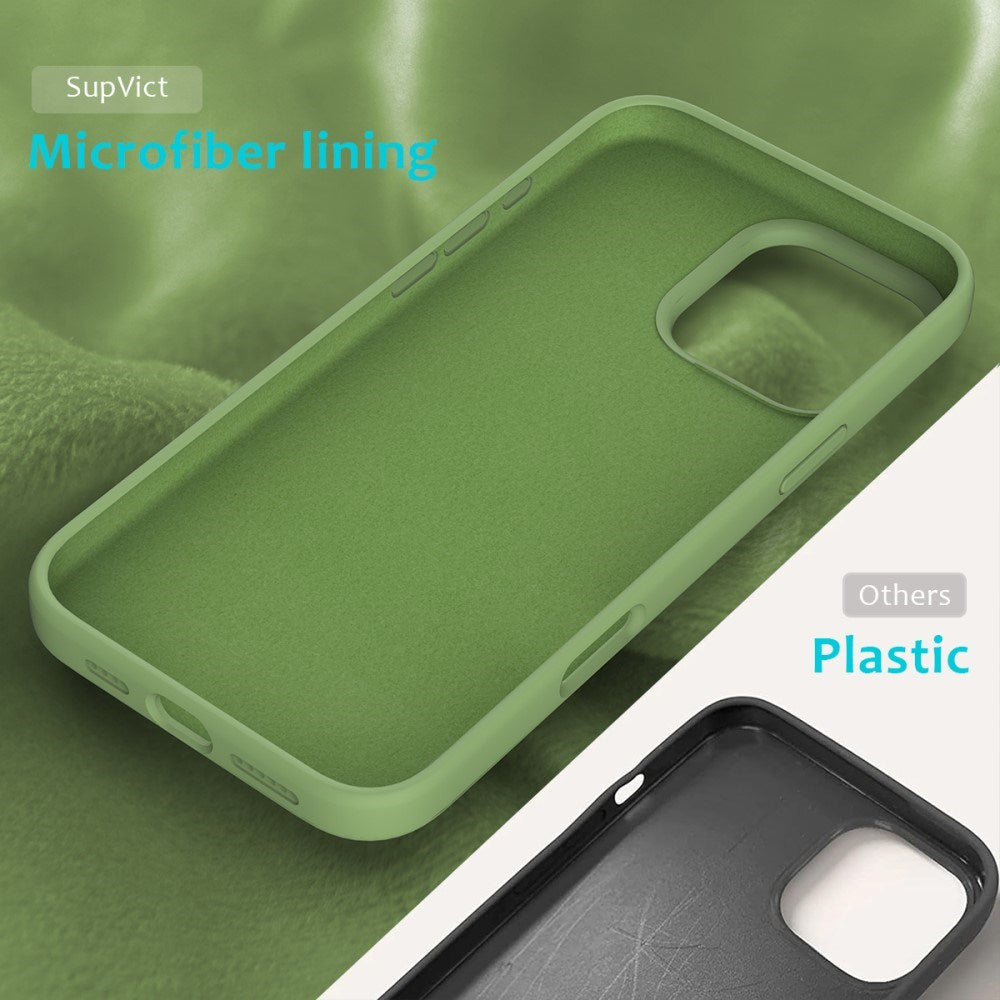EIDERWOOD iPhone 16 Pro Max Foret Silikone Cover - Grøn