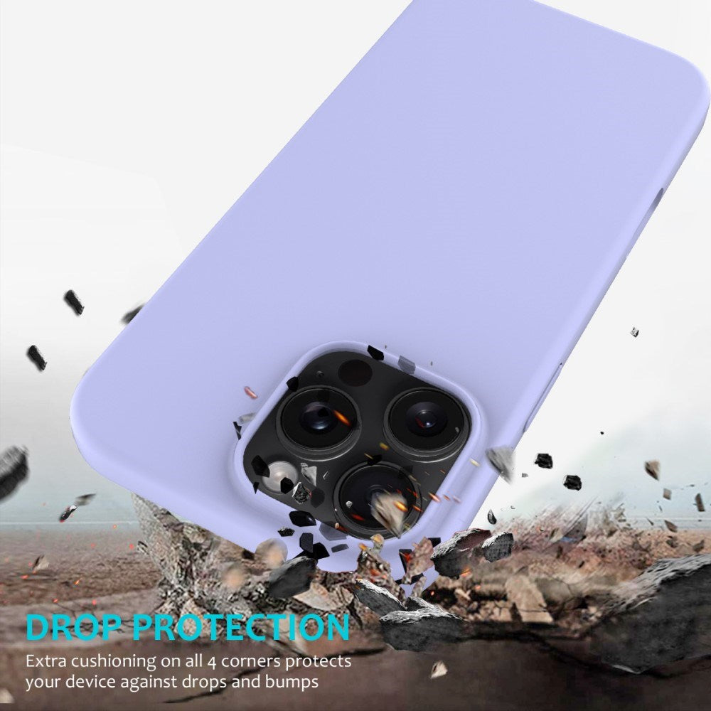 EIDERWOOD iPhone 16 Pro Max Foret Silikone Cover - Lavendel