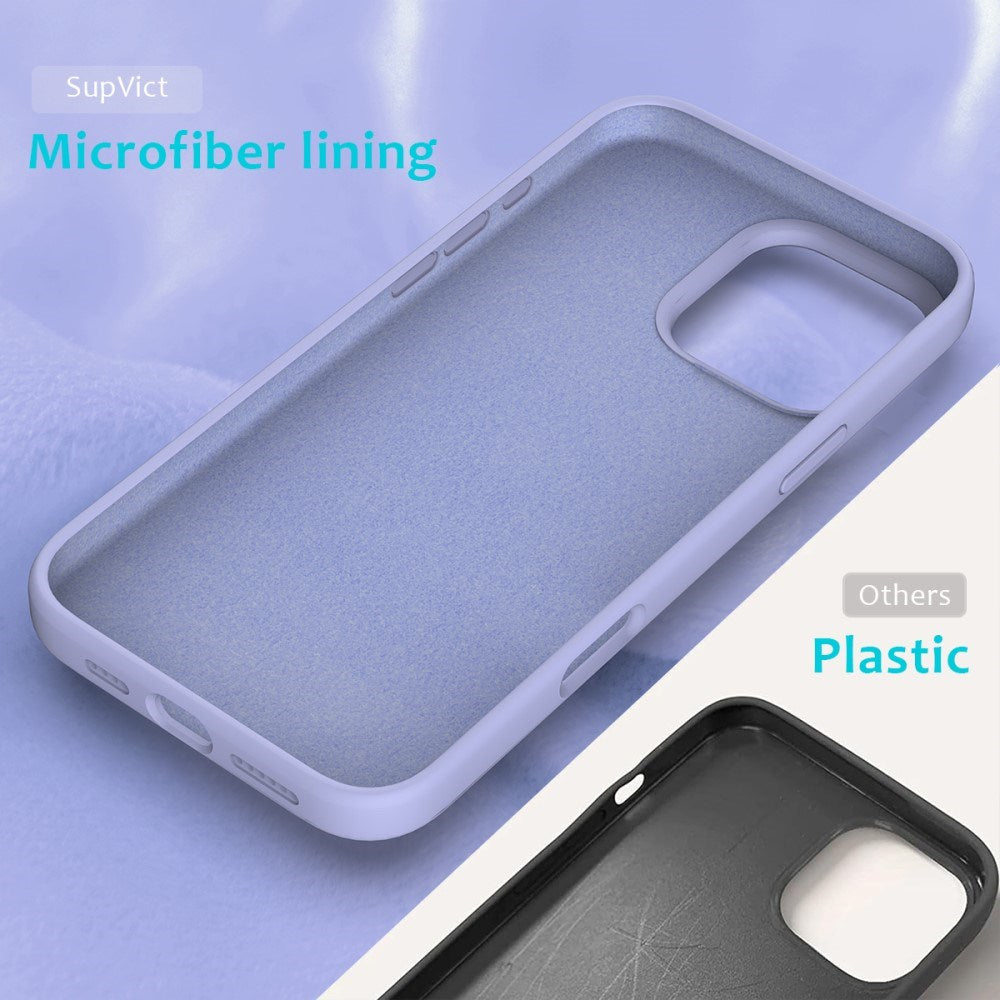 EIDERWOOD iPhone 16 Pro Max Foret Silikone Cover - Lavendel