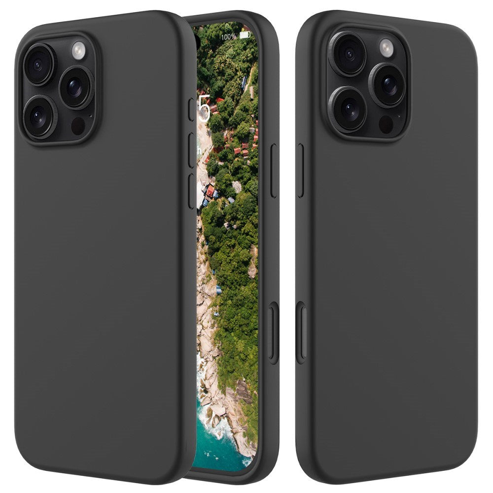 EIDERWOOD iPhone 16 Pro Max Foret Silikone Cover - Sort