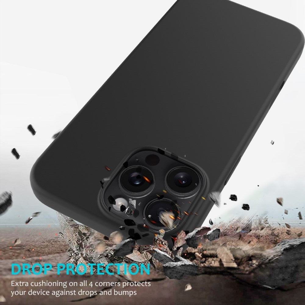 EIDERWOOD iPhone 16 Pro Max Foret Silikone Cover - Sort