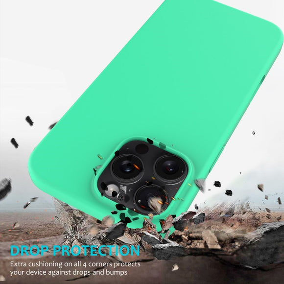 EIDERWOOD iPhone 16 Pro Max Foret Silikone Cover - Neon Grøn