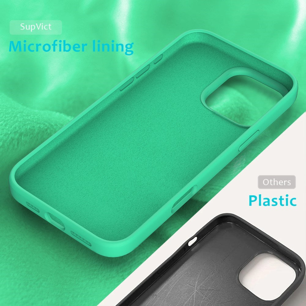 EIDERWOOD iPhone 16 Pro Max Foret Silikone Cover - Neon Grøn