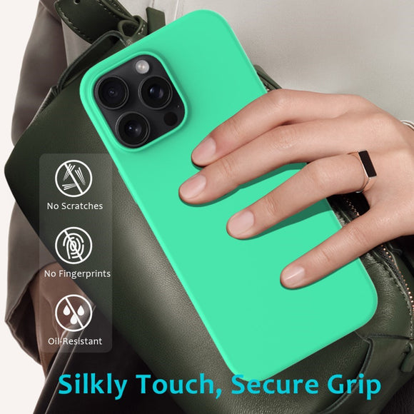 EIDERWOOD iPhone 16 Pro Max Foret Silikone Cover - Neon Grøn
