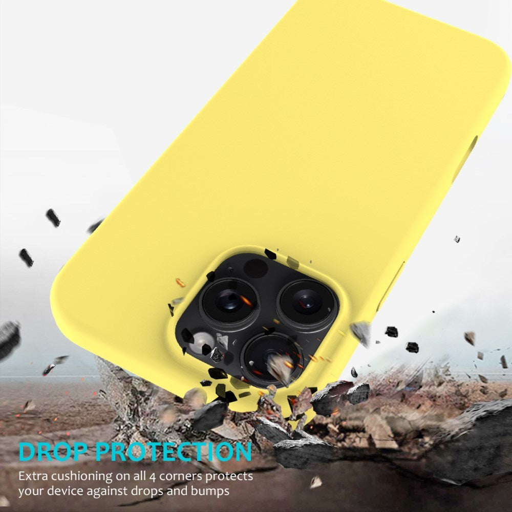 EIDERWOOD iPhone 16 Pro Max Foret Silikone Cover - Gul