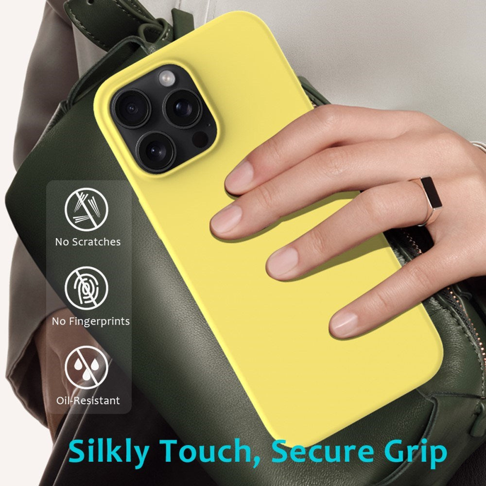 EIDERWOOD iPhone 16 Pro Max Foret Silikone Cover - Gul