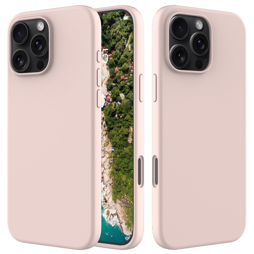 EIDERWOOD iPhone 16 Pro Max Foret Silikone Cover - Lyserød