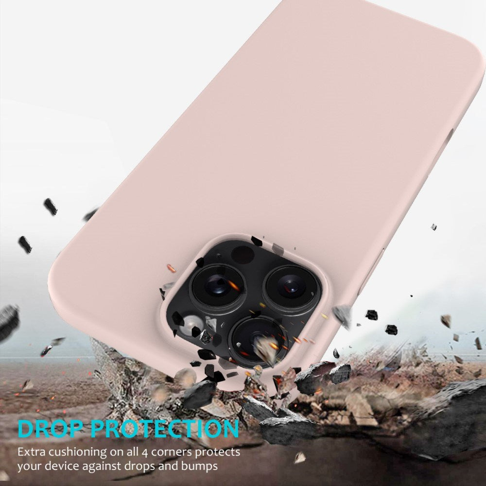 EIDERWOOD iPhone 16 Pro Max Foret Silikone Cover - Lyserød