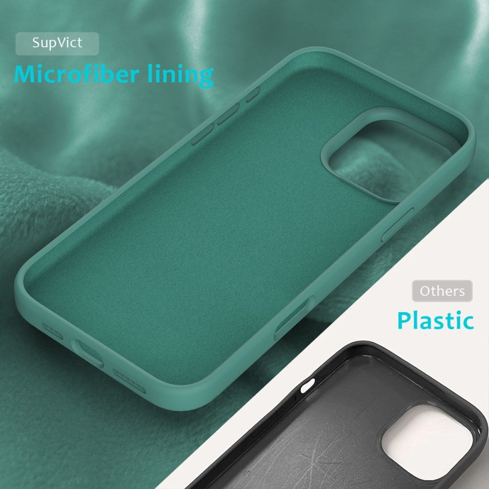 EIDERWOOD iPhone 16 Pro Max Foret Silikone Cover - Mørkegrøn