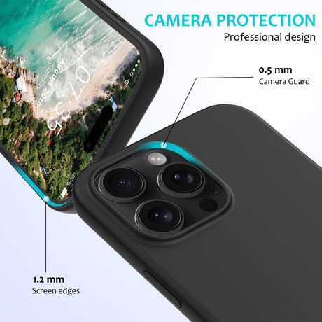 EIDERWOOD iPhone 16 Pro Silikone Cover - Sort