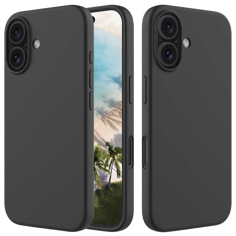 EIDERWOOD iPhone 16 Plus Foret Silikone Cover - Sort