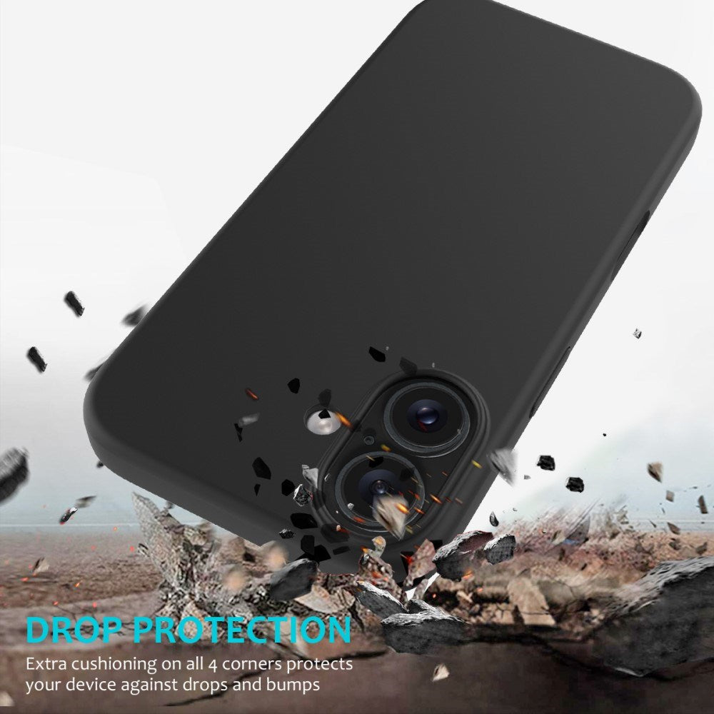EIDERWOOD iPhone 16 Plus Foret Silikone Cover - Sort