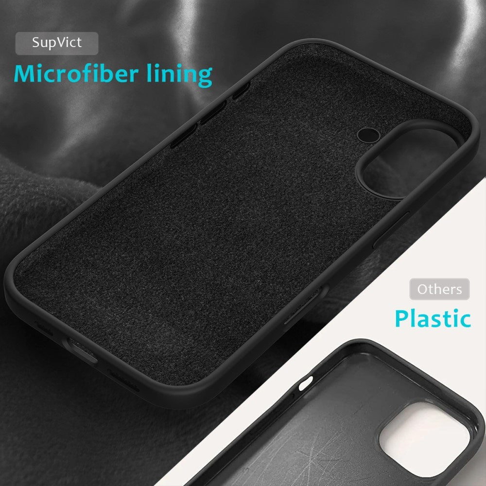 EIDERWOOD iPhone 16 Plus Foret Silikone Cover - Sort