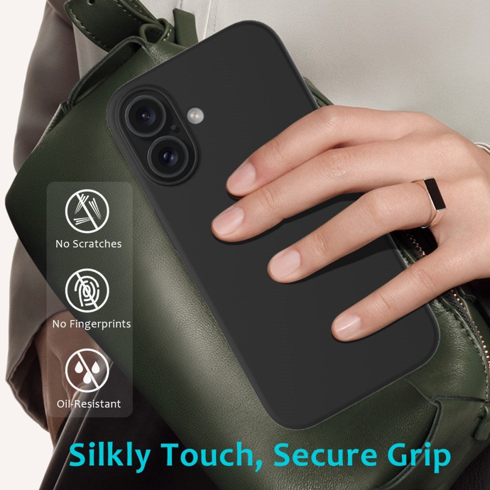 EIDERWOOD iPhone 16 Plus Foret Silikone Cover - Sort