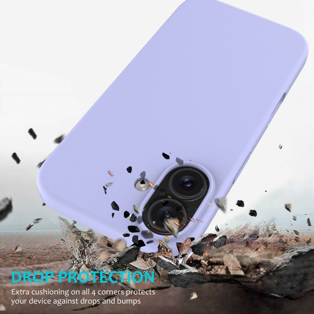 EIDERWOOD iPhone 16 Plus Foret Silikone Cover - Lavendel