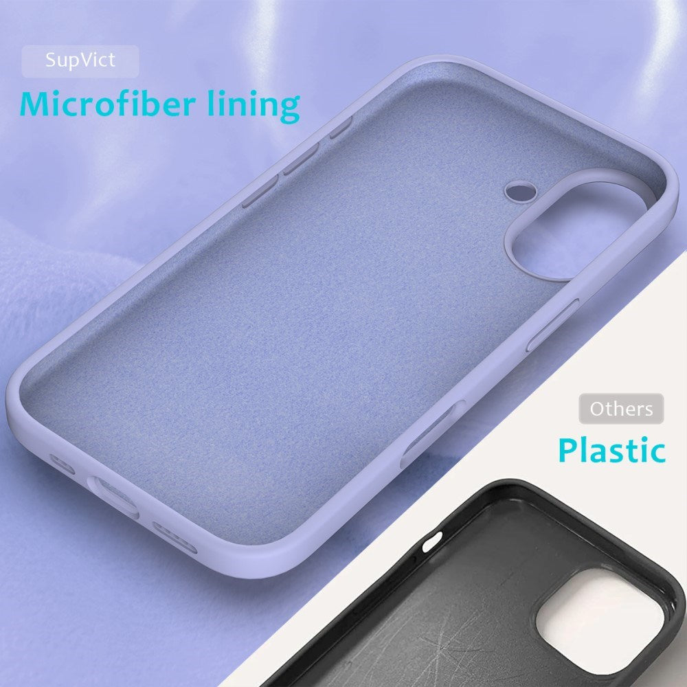 EIDERWOOD iPhone 16 Plus Foret Silikone Cover - Lavendel