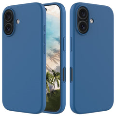 EIDERWOOD iPhone 16 Plus Foret Silikone Cover - Blå