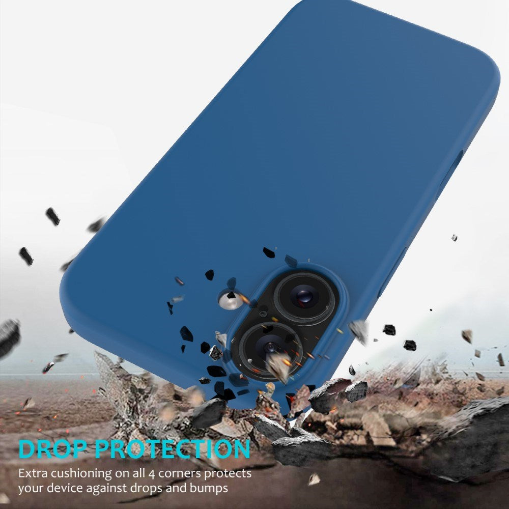 EIDERWOOD iPhone 16 Plus Foret Silikone Cover - Blå