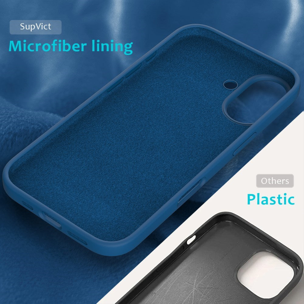 EIDERWOOD iPhone 16 Plus Foret Silikone Cover - Blå