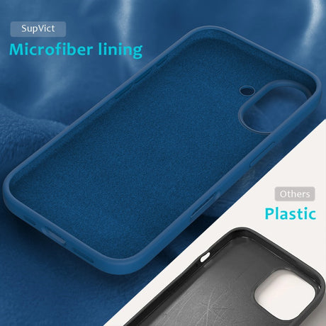 EIDERWOOD iPhone 16 Plus Foret Silikone Cover - Blå