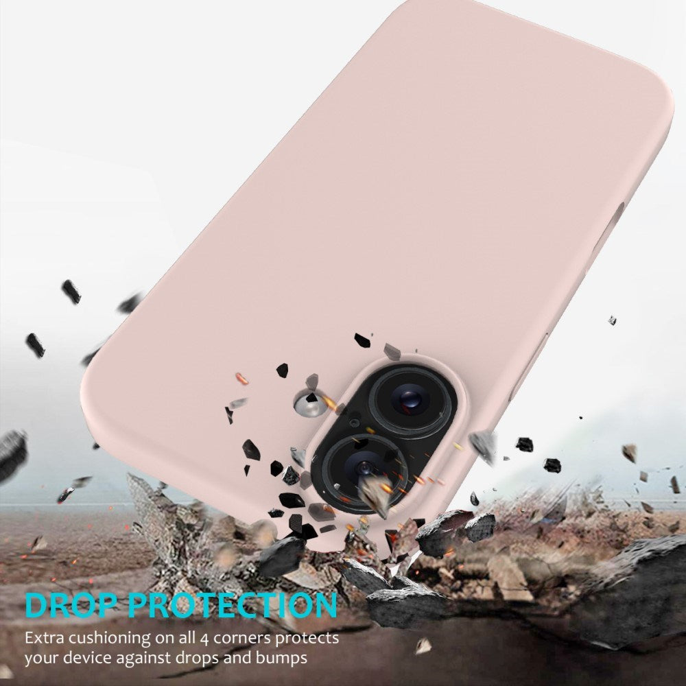 EIDERWOOD iPhone 16 Plus Foret Silikone Cover - Lyserød