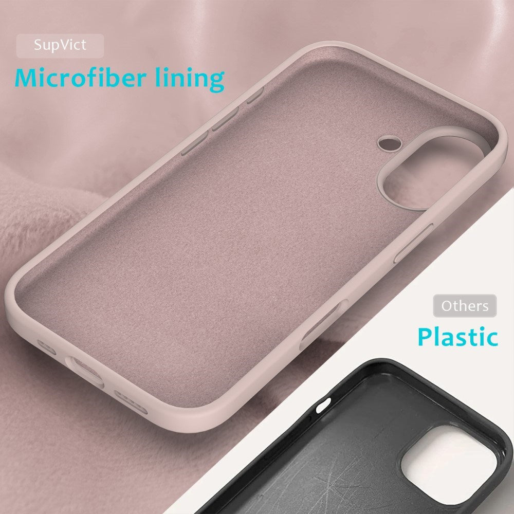 EIDERWOOD iPhone 16 Plus Foret Silikone Cover - Lyserød